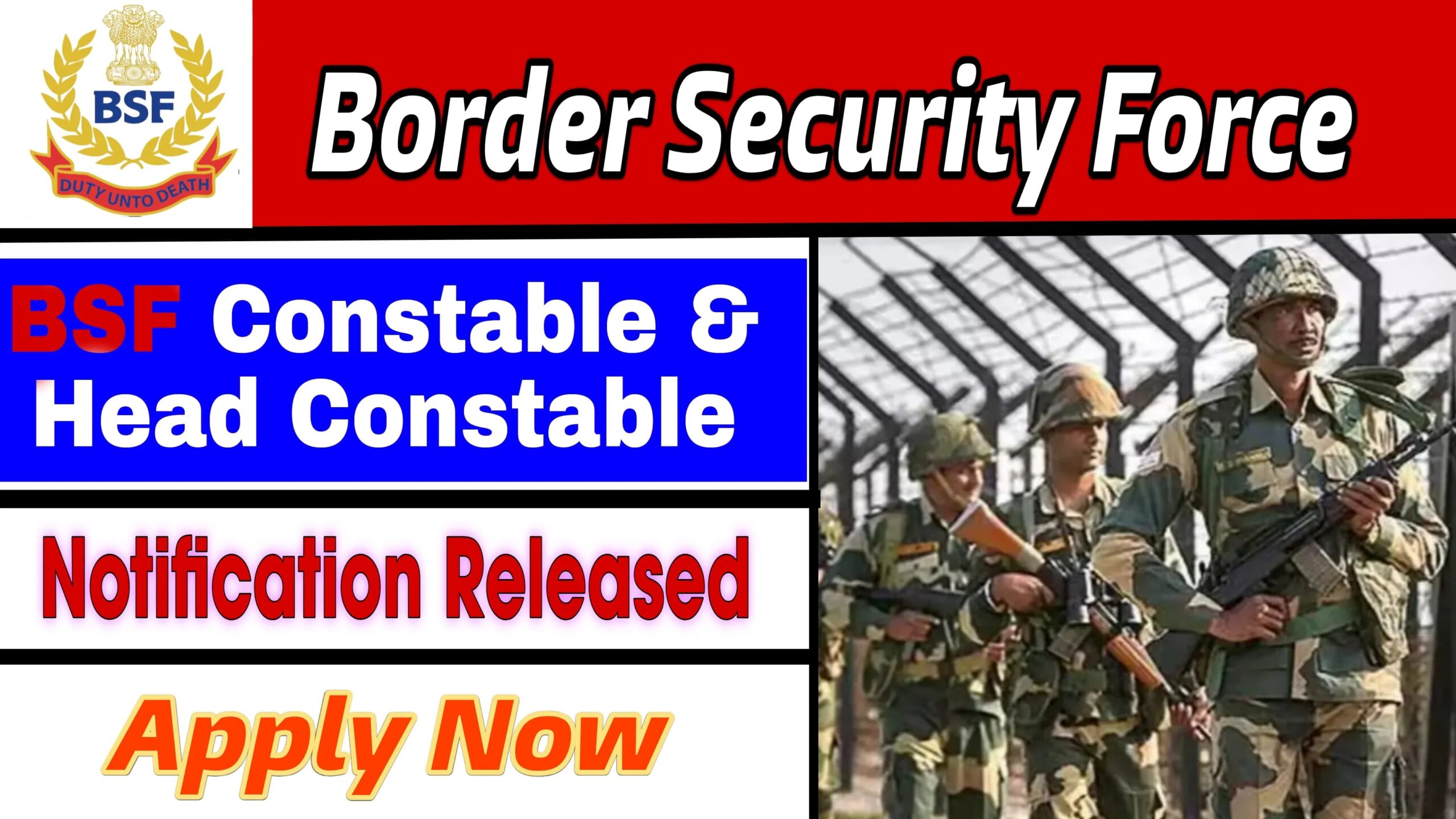 BSF Recruitment 2025