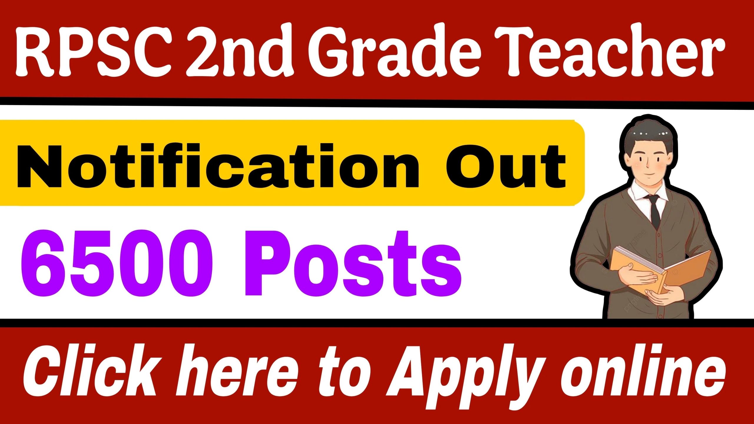 RPSC 2nd Grade Teacher Recruitment 2025