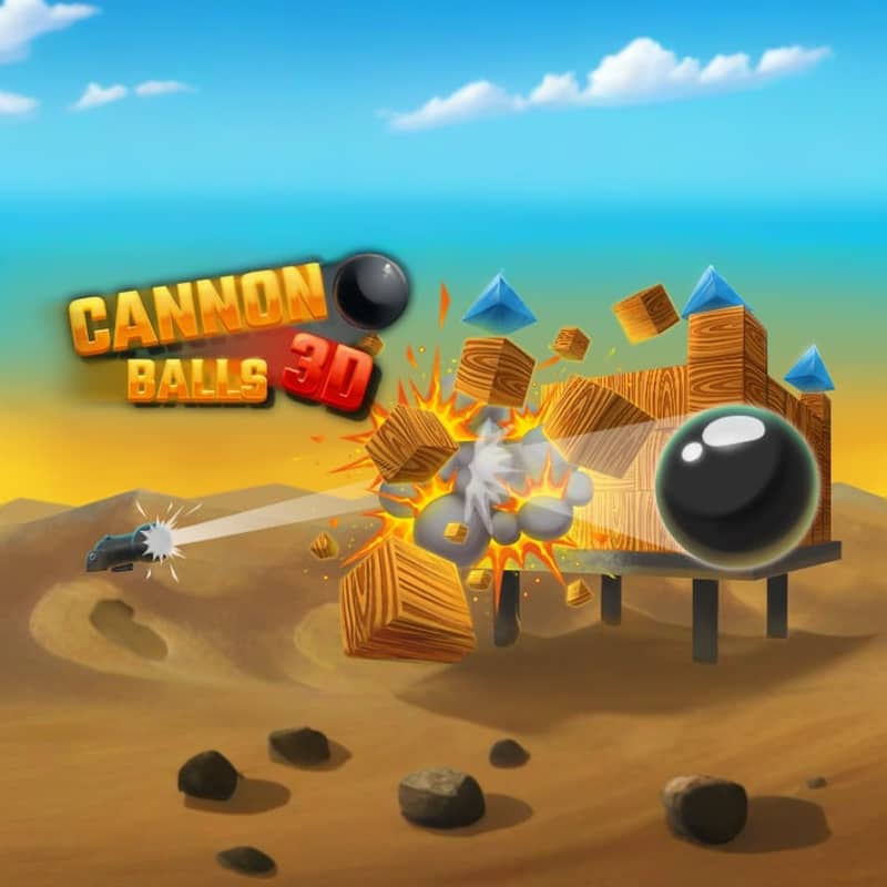 Cannon Balls 3D – Free Online Ball-Physics Puzzle Game